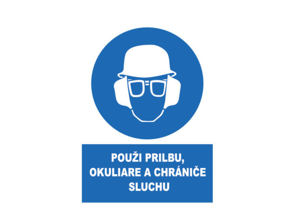 pouzi prilbu okuliare a chranice sluchu text 1