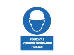 pouzivaj vhodnu ochrannu prilbu text 1