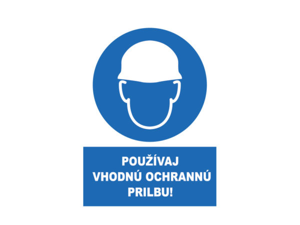 pouzivaj vhodnu ochrannu prilbu text 1