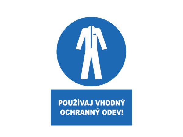 pouzivaj vhodny ochranny odev text 1