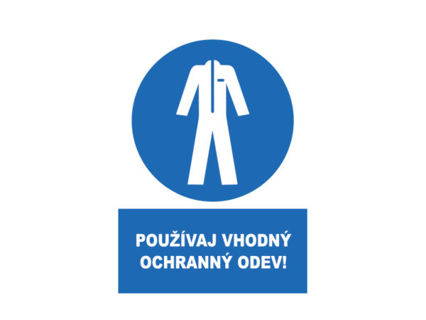 pouzivaj vhodny ochranny odev text 1