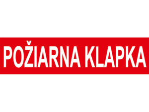 Požiarna klapka