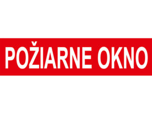 Požiarne okno