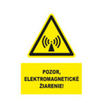 Pozor, elektromagnetické žiarenie! text