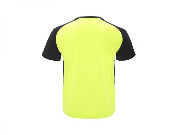 Tréningové tričko farebné čierny lem